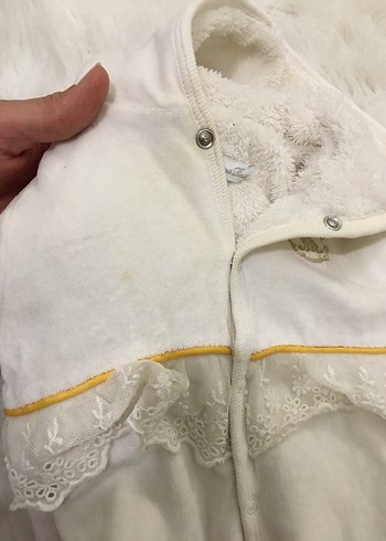 Kahverengi Kürklü Bebek Tulum - Görsel 4