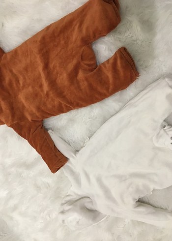 Kahverengi Kürklü Bebek Tulum - Görsel 5