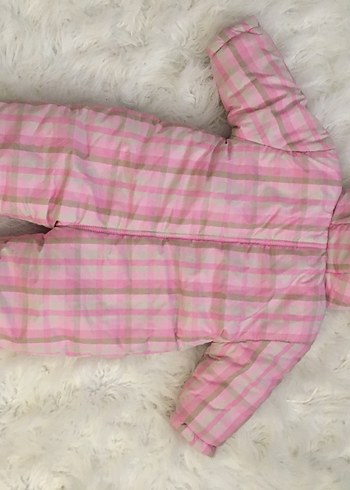 Peluş Detaylı Pembe Bebek Tulumu - Görsel 3