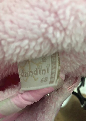 Peluş Detaylı Pembe Bebek Tulumu - Görsel 4