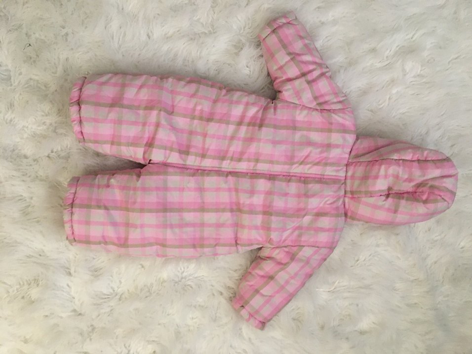 Peluş Detaylı Pembe Bebek Tulumu - Görsel 3