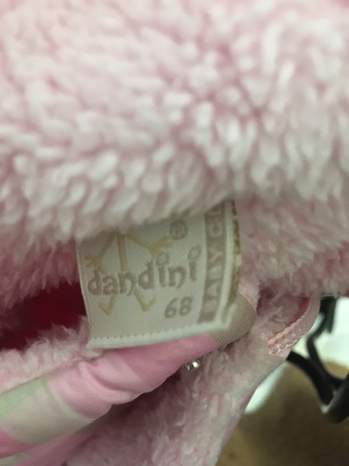 Pembe Kürklü Bebek Kış Tulumu - Görsel 4