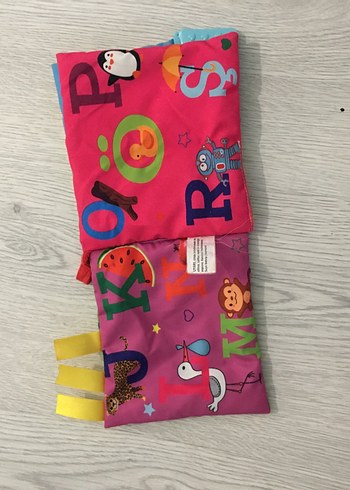 Diğer Renkli Baskılı Eğitici Bez Kitap
