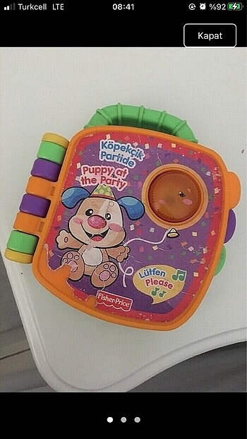 Beden Fisher price köpekçik
