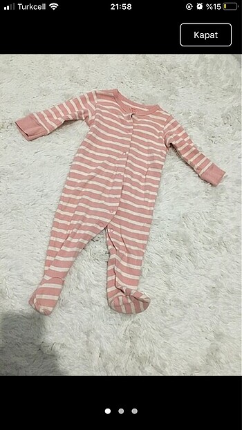 Koton baby uyku tulumu