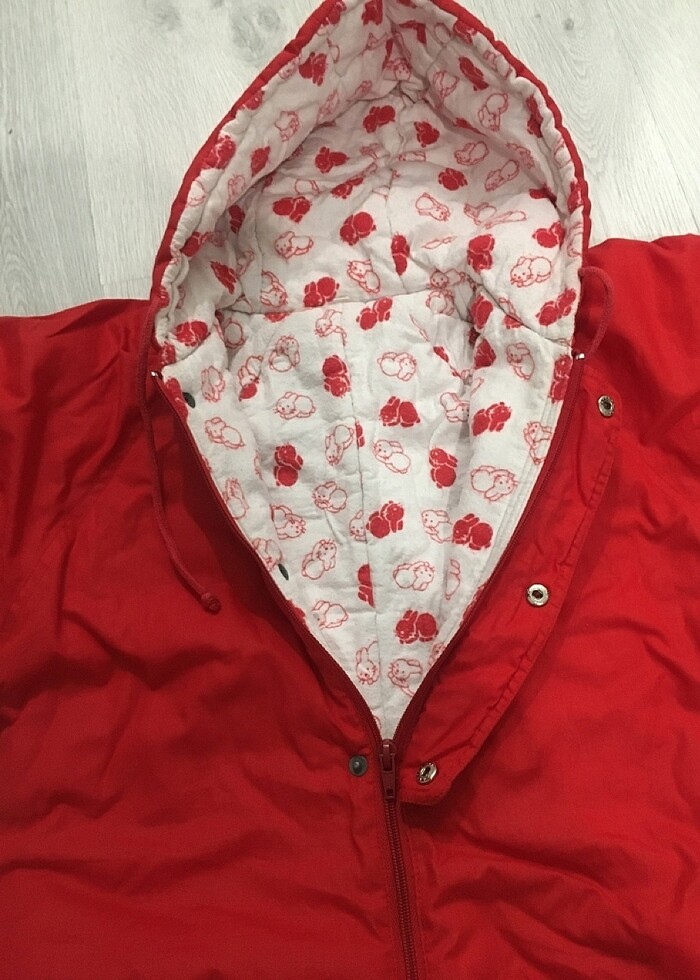 Bebek kırmızı astronot tulum - Görsel 2