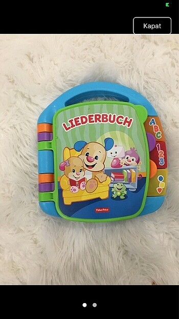 Fisher Price Yabancı müzikli fisher price eğitici kitap