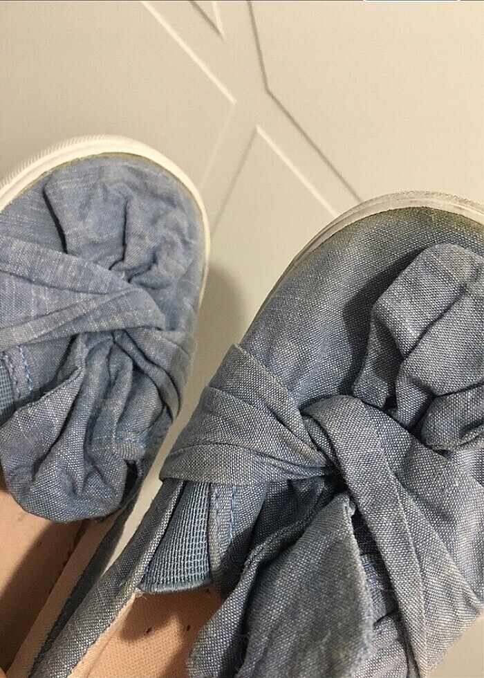 H&M mavi bebek çocuk ayakkabı - Görsel 4