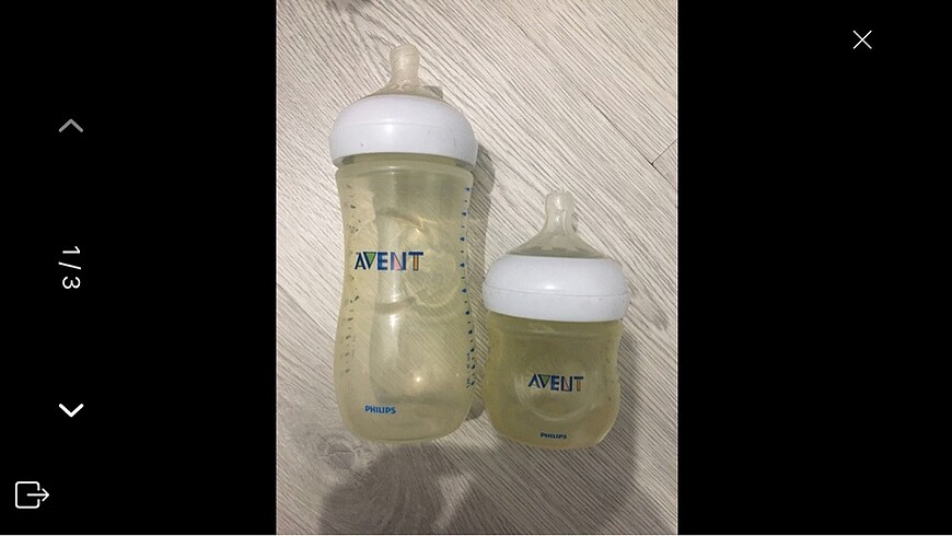 Plastik Philips avent iki biberon
