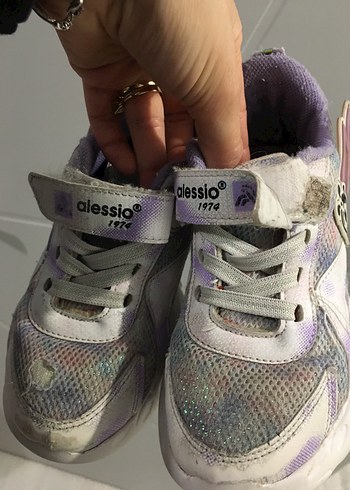 Mor Bağcıksız Kız Çocuk Spor Ayakkabı - Görsel 4