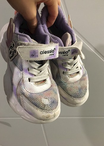 Mor Bağcıksız Kız Çocuk Spor Ayakkabı - Görsel 2