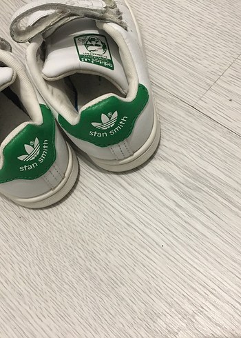 Kız Çocuk Beyaz Cırt Cırtlı Spor Ayakkabı - Görsel 3