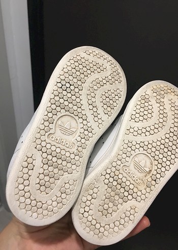 Kız Çocuk Beyaz Cırt Cırtlı Spor Ayakkabı - Görsel 5