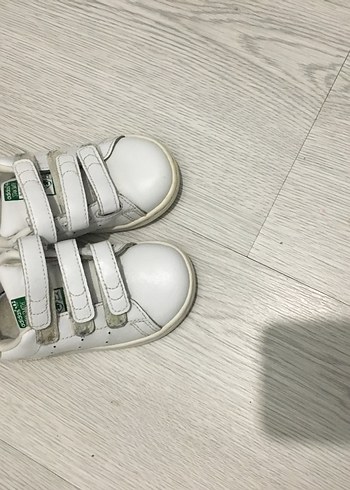 Kız Çocuk Beyaz Cırt Cırtlı Spor Ayakkabı - Görsel 2