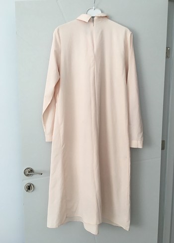 Pudra hamile elbisesi tesettür elbise - Görsel 3