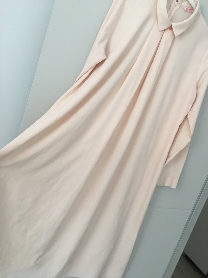 Pudra hamile elbisesi tesettür elbise - Görsel 2