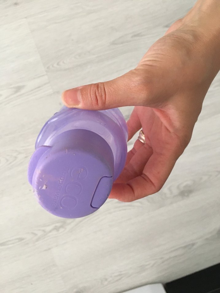 Pastel Mor Bebek Biberonu - Görsel 2