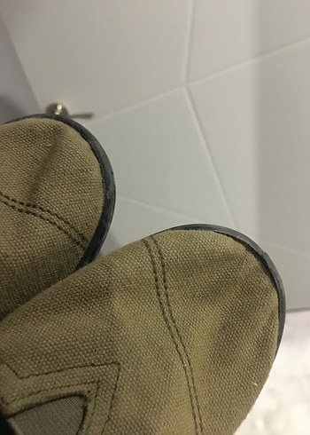 Erkek Çocuk Haki Velcro Loafer - Görsel 7