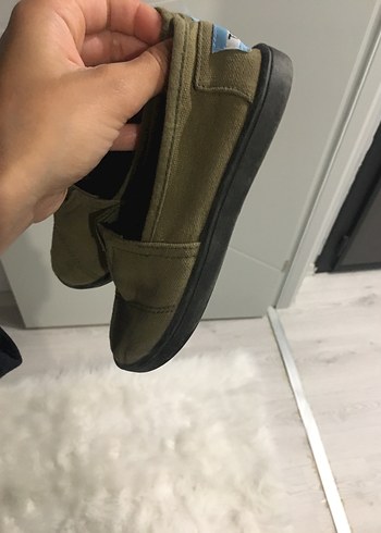 Erkek Çocuk Haki Renk Velcro Loafer - Görsel 7