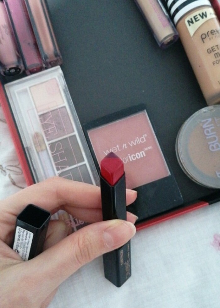 kadın ruj kapatıcı fondöten allık far bronzer - Görsel 5