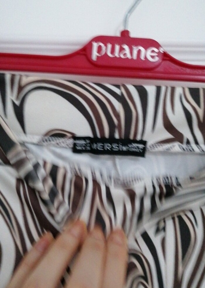 İspanyol paça tayt desenli - Görsel 3