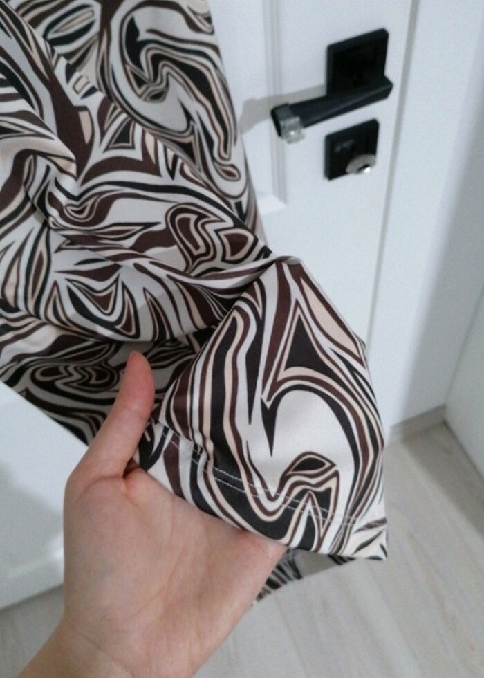 İspanyol paça tayt desenli - Görsel 4