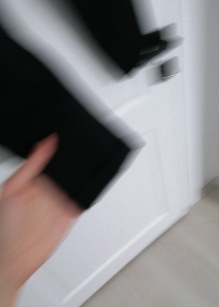 kadın siyah kumaş pantolon - Görsel 5