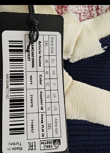 xxl Beden Sıfır etiketli