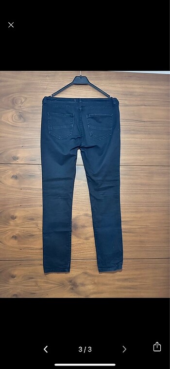 28 Beden Koton Lacivert Pantalon