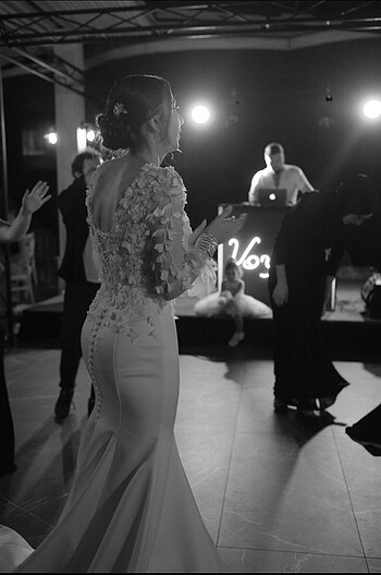 Balık model gelinlik - Görsel 5