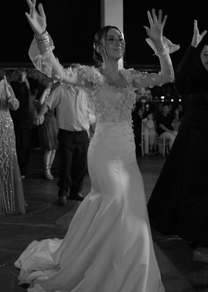 Balık model gelinlik - Görsel 4