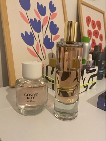 ZARA WONDER ROSE & SUBLIME EPOQUE INTENSE