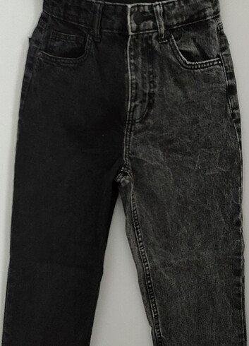 xs Beden siyah Renk Bershka mom jean