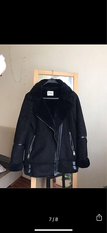Biker ceket pull and bear küçük geldiği için satıyorum