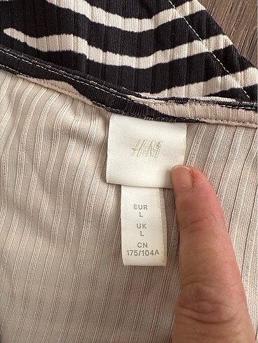 l Beden çeşitli Renk H&M çıtçıtlı body