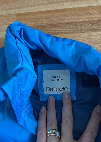 Zara Erkek Çocuk Parlak Mavi Fermuarlı Yelek