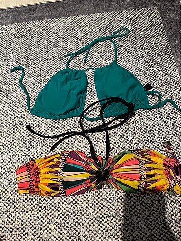 m Beden Bikini üstü