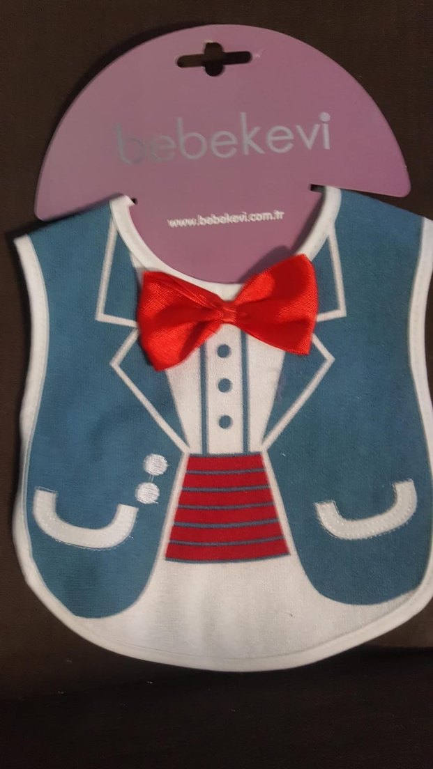 Smokin baskılı Bebek Önlüğü - Görsel 2