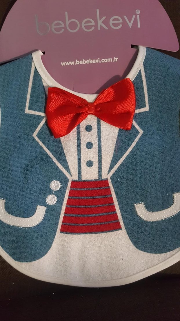 Smokin baskılı Bebek Önlüğü - Görsel 3