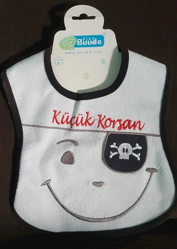 Korsan Temalı Desenli Bebek Önlüğü - Görsel 3