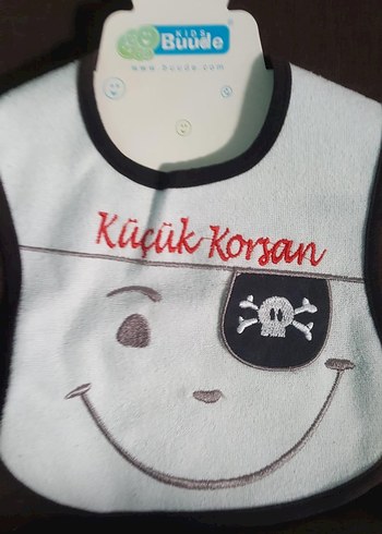 Korsan Temalı Desenli Bebek Önlüğü - Görsel 2