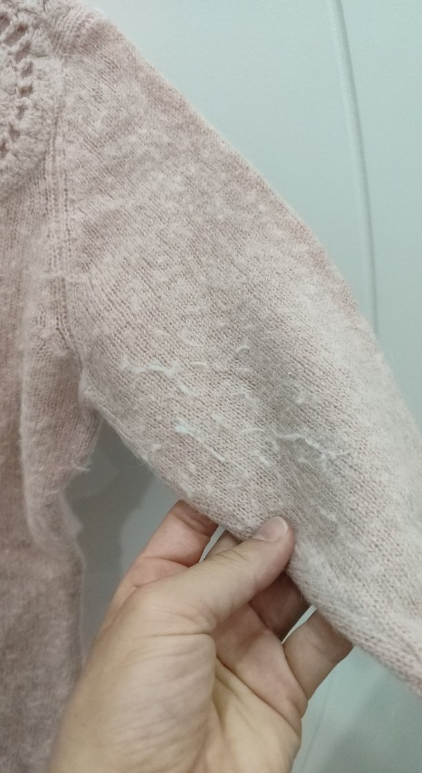 Mini Boğazlı Triko Kazak - Görsel 3