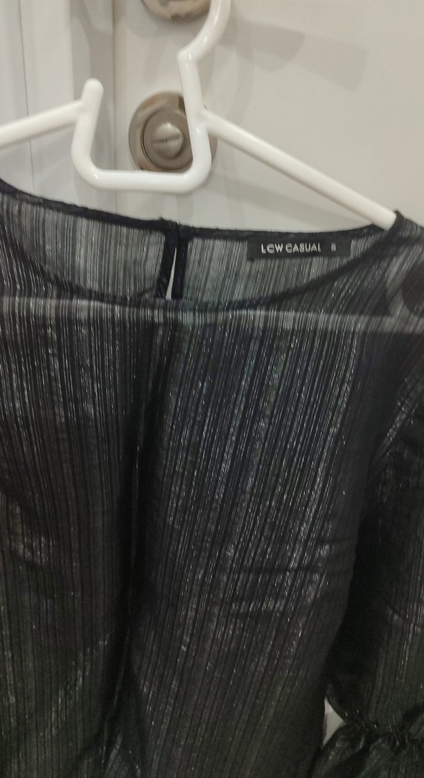 Siyah Uzun Kollu Bluz - Görsel 3