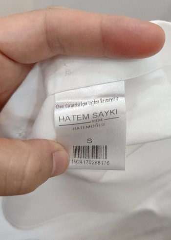 Beyaz Klasik Erkek Keten Gömlek - Görsel 6