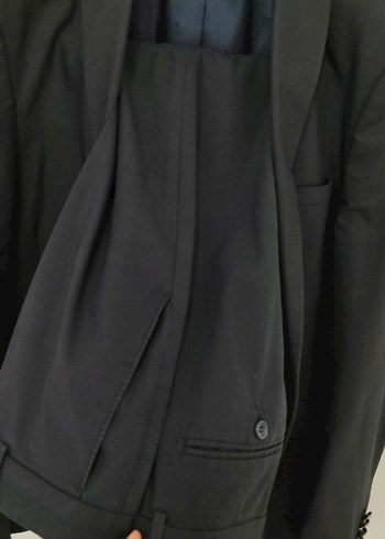 Klasik Siyah Erkek Takım Elbise Ceket - Görsel 5