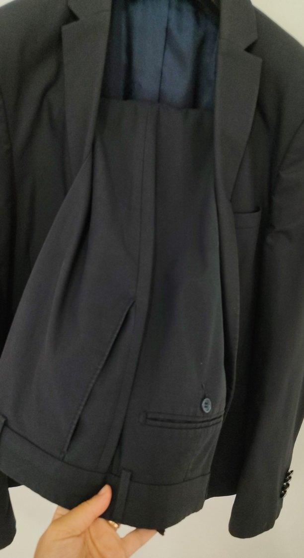 Klasik Siyah Erkek Takım Elbise Ceket - Görsel 5