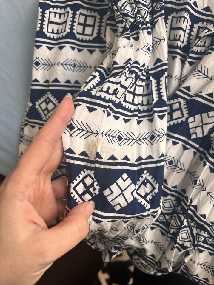 Bohem Gri Uzun Kollu Gömlek - Görsel 4