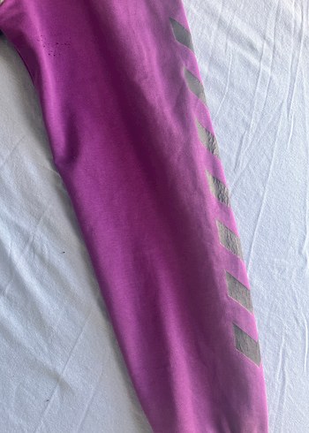 Mor ve Gri Kapüşonlu Kadın hummel hırka - Görsel 3