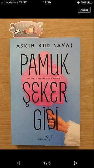 pamuk şeker gibi kitap