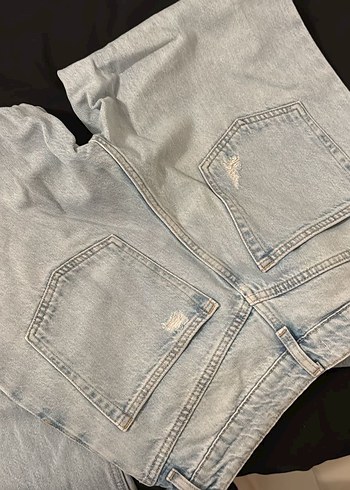 H&M Yırtık Denim Pantolon - Görsel 2